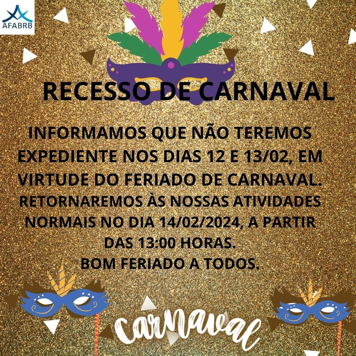 recesso carnavaloq